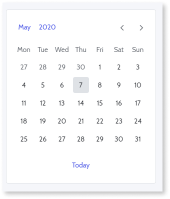 Date Picker - OutSystems 11 Documentation