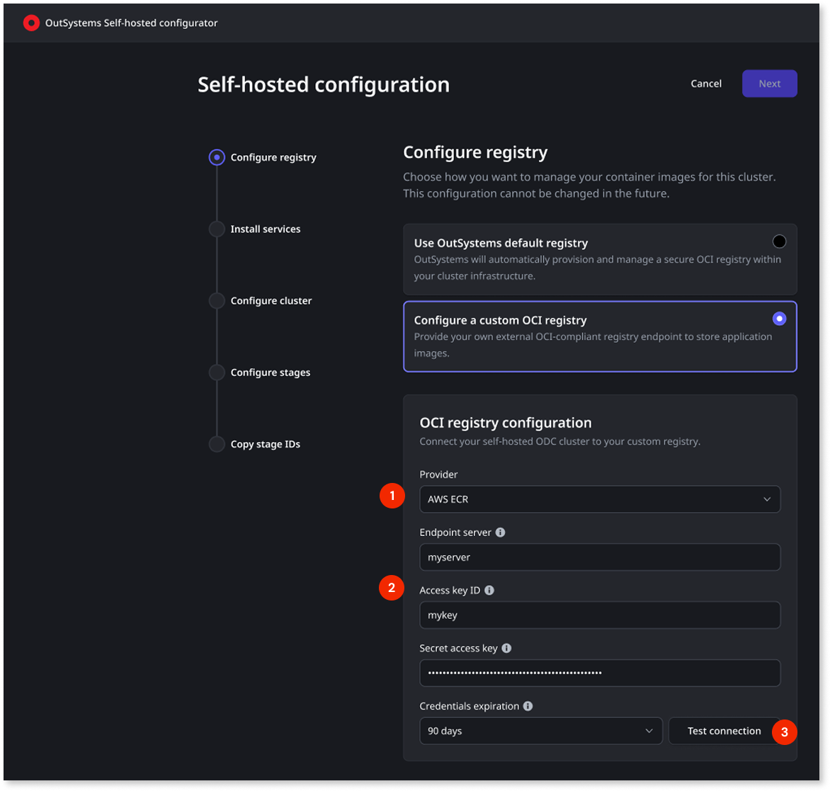 Install Self-hosted ODC stages - ODC Documentation