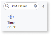 Time Picker - OutSystems 11 ドキュメンテーション