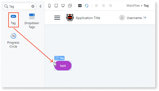 Tag - OutSystems 11 Documentation