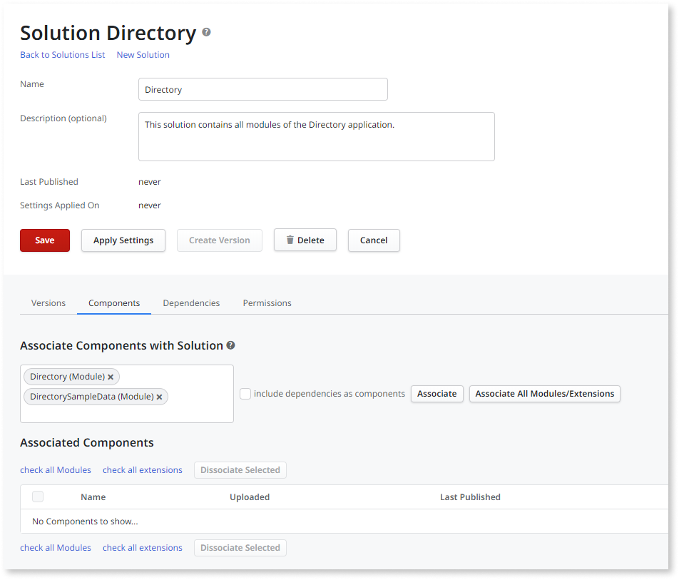 Rollback to a Previous Version - OutSystems 11 Documentation