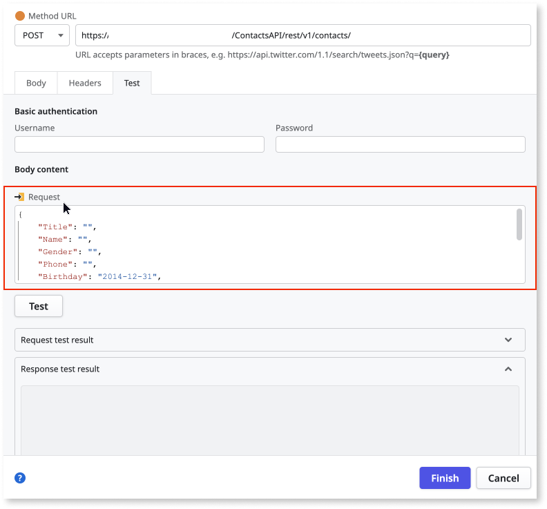 Consume one or more REST API methods ODC Documentation