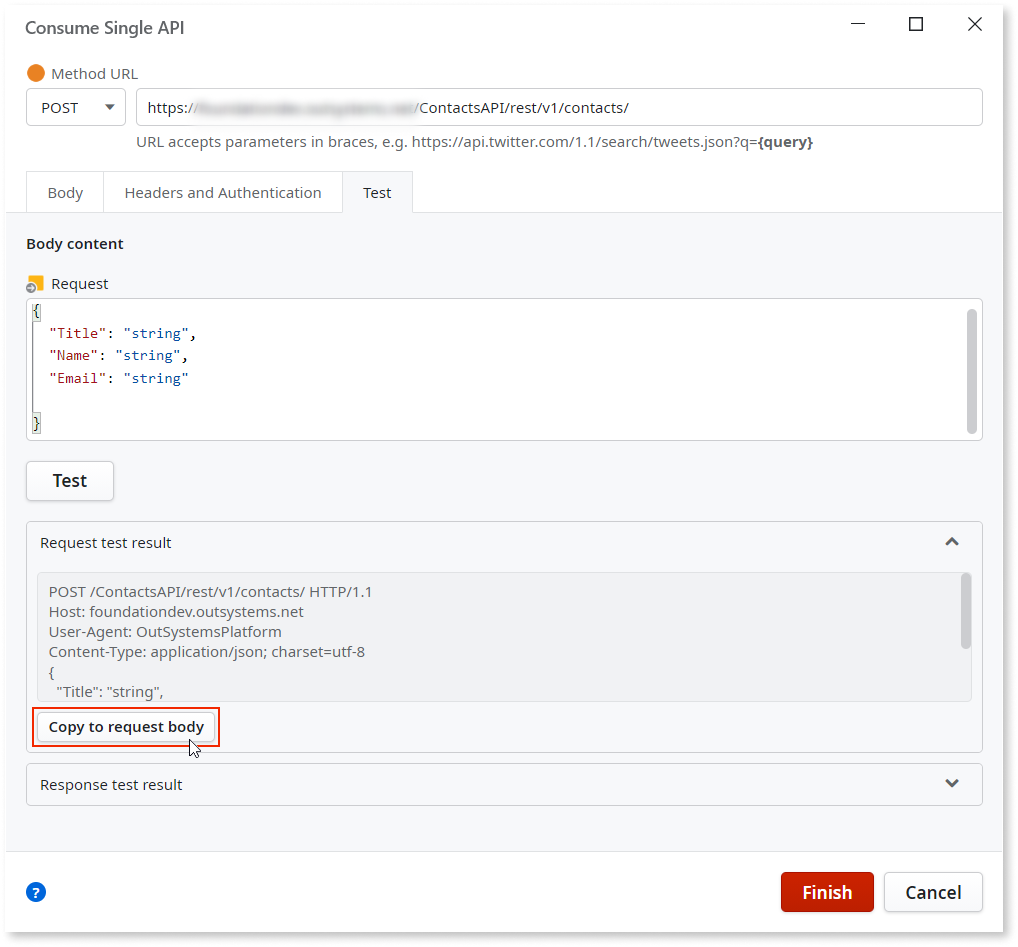 Consume one or more REST API methods OutSystems 11 Documentation