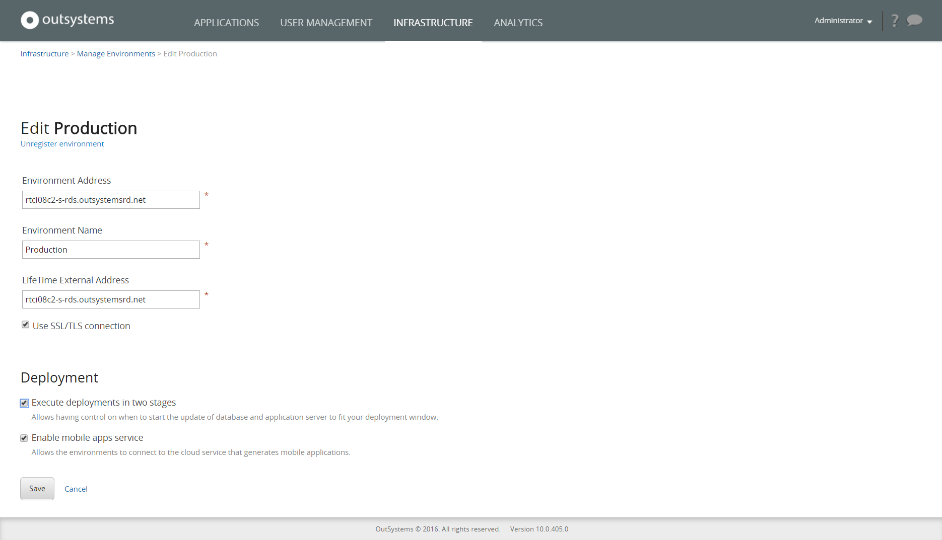 Deploy in a Short Deployment Window - OutSystems 10 Documentation