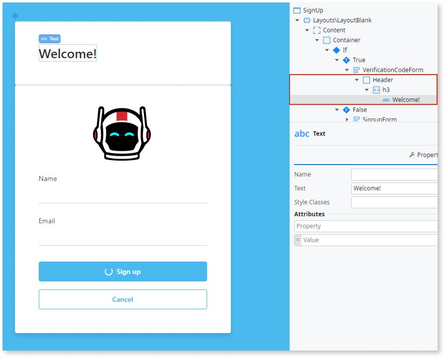 Create a verification code and password verification form - ODC ...