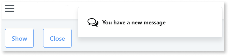 Notification - OutSystems 11 ドキュメンテーション