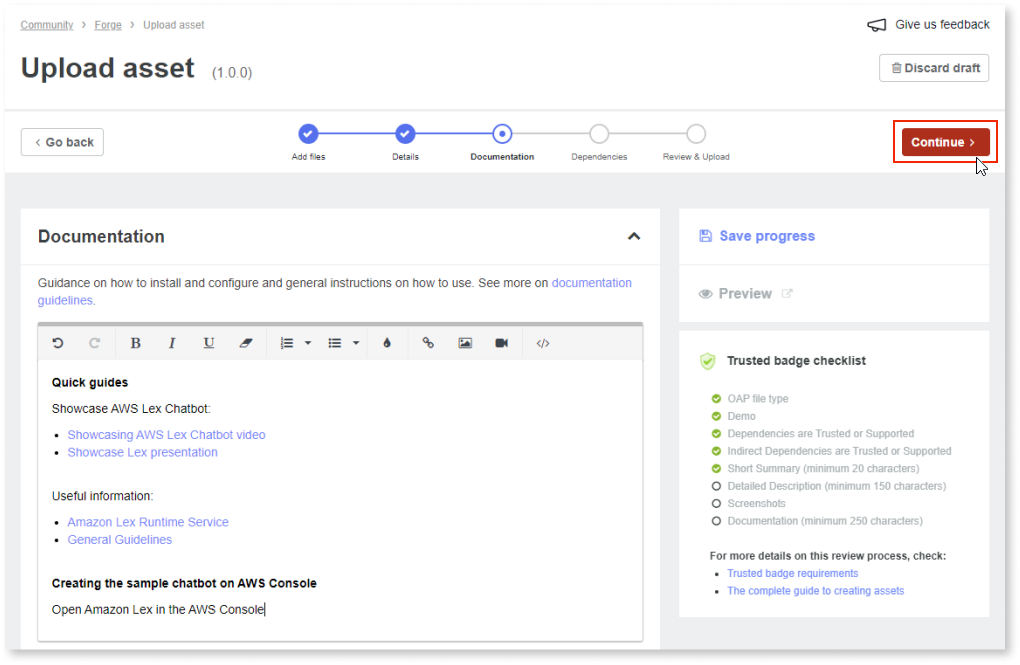 Sharing a project - OutSystems サポート