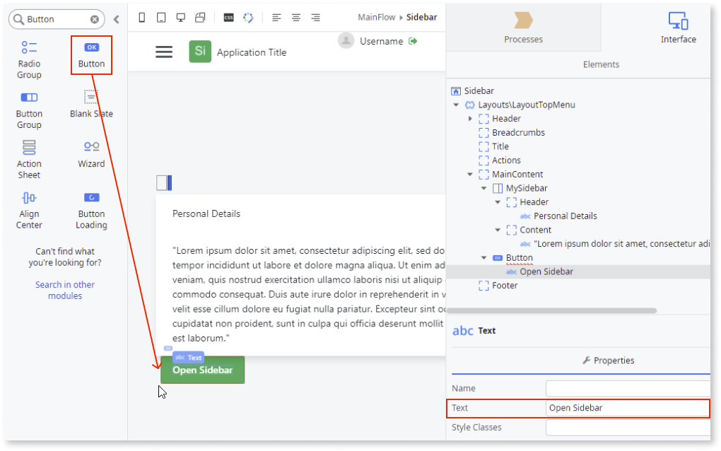 Sidebar ODC Documentation
