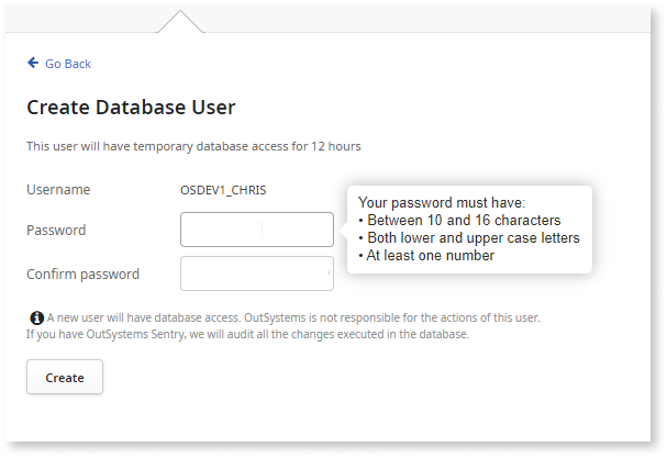 Access the database of your OutSystems Cloud - OutSystems 11 Documentation