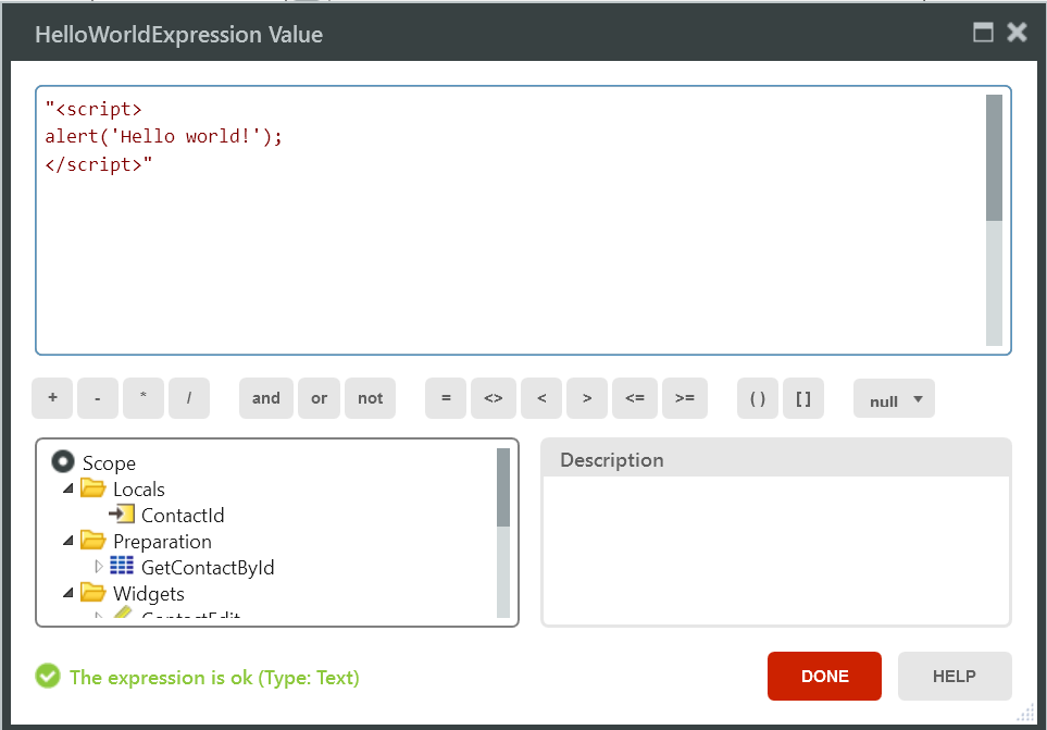 Handle JavaScript Errors - OutSystems 11 Documentation