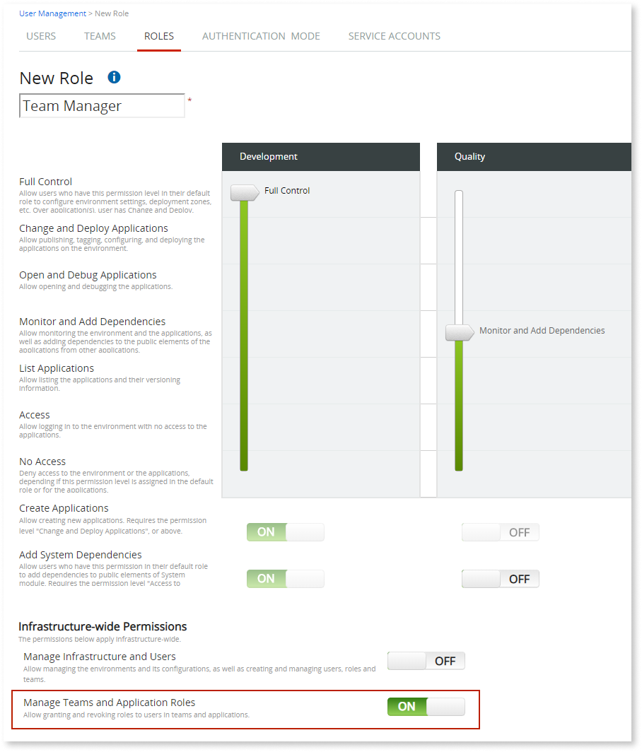 Allow Managers to Handle Permissions of IT Teams - OutSystems 11 ...