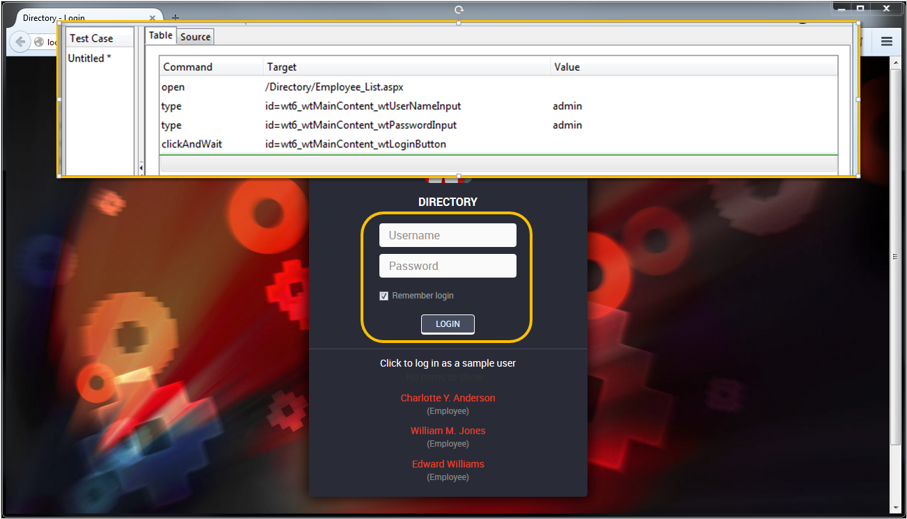 Seleniumを使用したUIテスト OutSystems 11 ドキュメンテーション