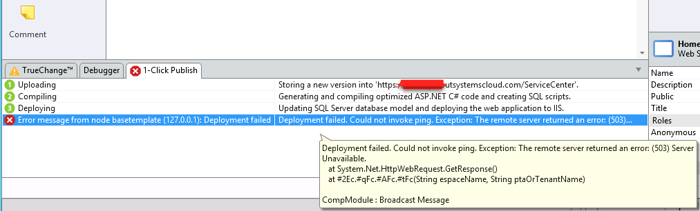 One of my servers just lost all functionality (HTTP 503) - Scripting  Support - Developer Forum