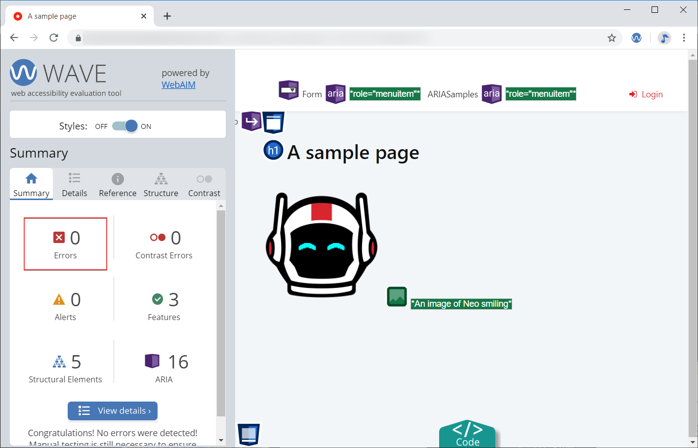 Testing and fixing accessibility issues - OutSystems 11 Documentation