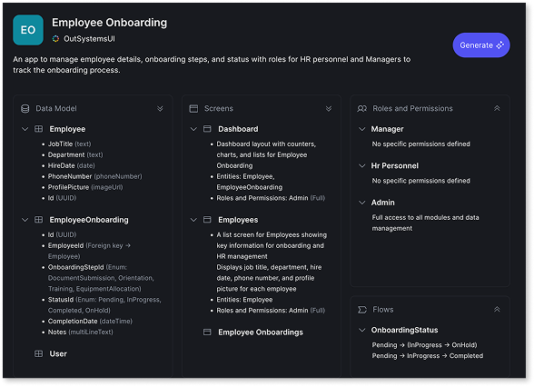 Create an app with AI in ODC Portal - ODC Documentation