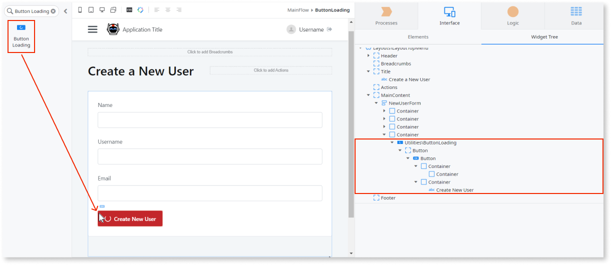 Button Loading - OutSystems 11 Documentation