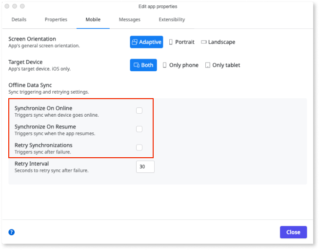 Implement offline data synchronization - ODC Documentation