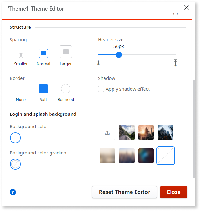 Customize the look of your app with Theme Editor - OutSystems 11 ...