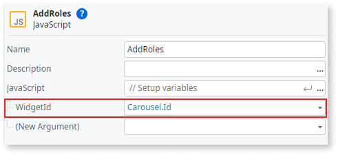 Carousel - OutSystems 11 ドキュメンテーション
