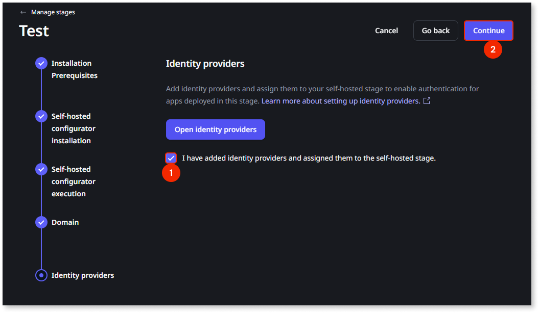 Install Self-hosted ODC stages - ODC Documentation