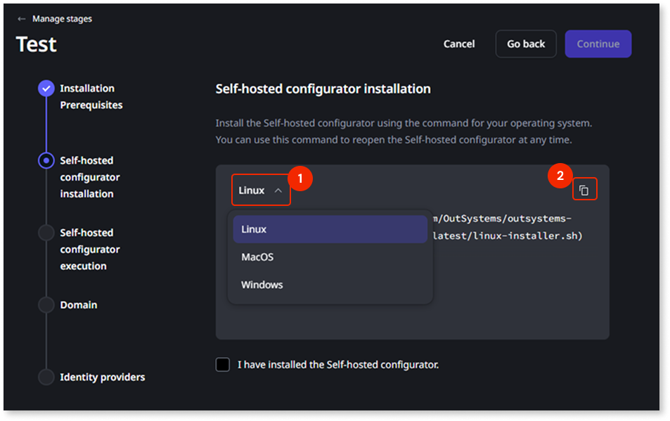 Install Self-hosted ODC stages - ODC Documentation