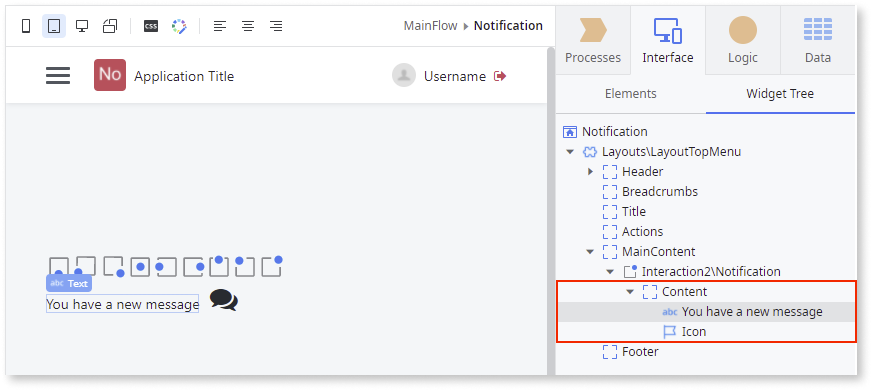 Notification - OutSystems 11 ドキュメンテーション