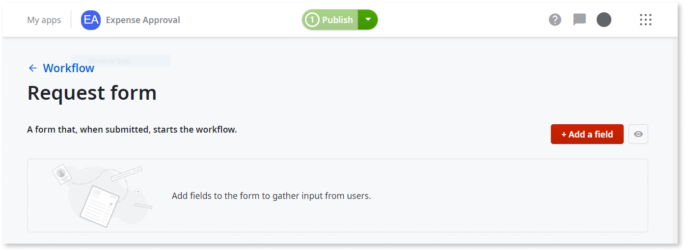 Workflow Builderアプリを最初から作成する - OutSystems 11 ドキュメンテーション