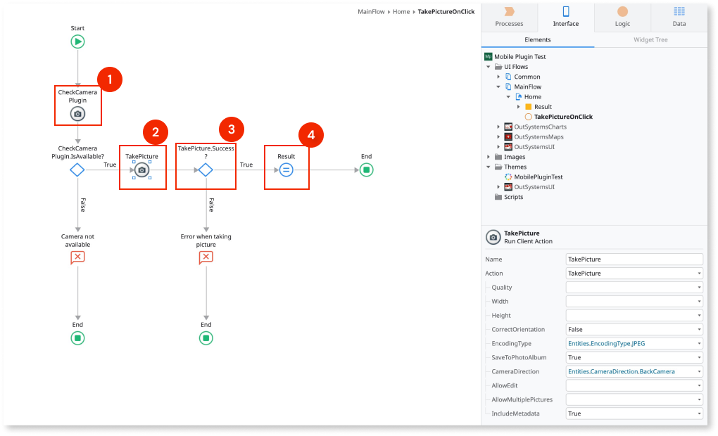 Camera Plugin version 1 - ODC Documentation