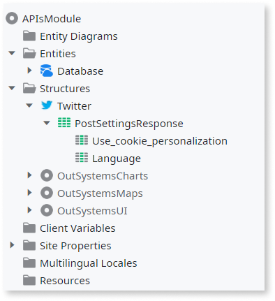 REST API Structures - ODC Documentation