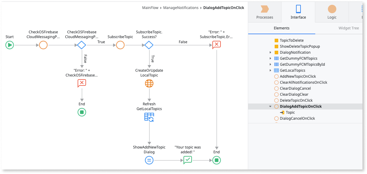 Firebase Cloud Messaging Plugin using server actions - OutSystems 11 ...
