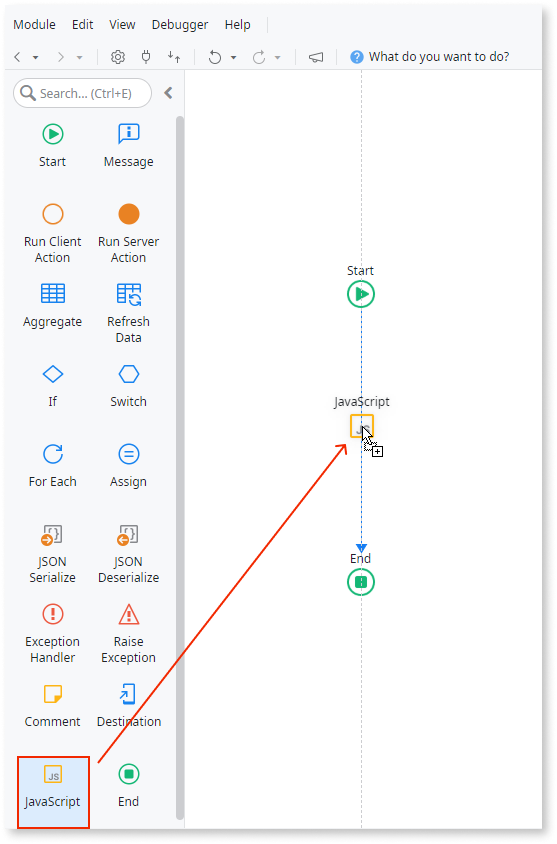 Handle JavaScript Errors - OutSystems 11 Documentation