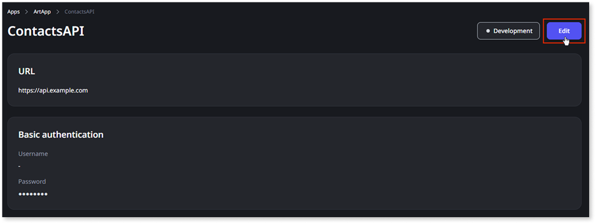 Consume one or more REST API methods - ODC Documentation