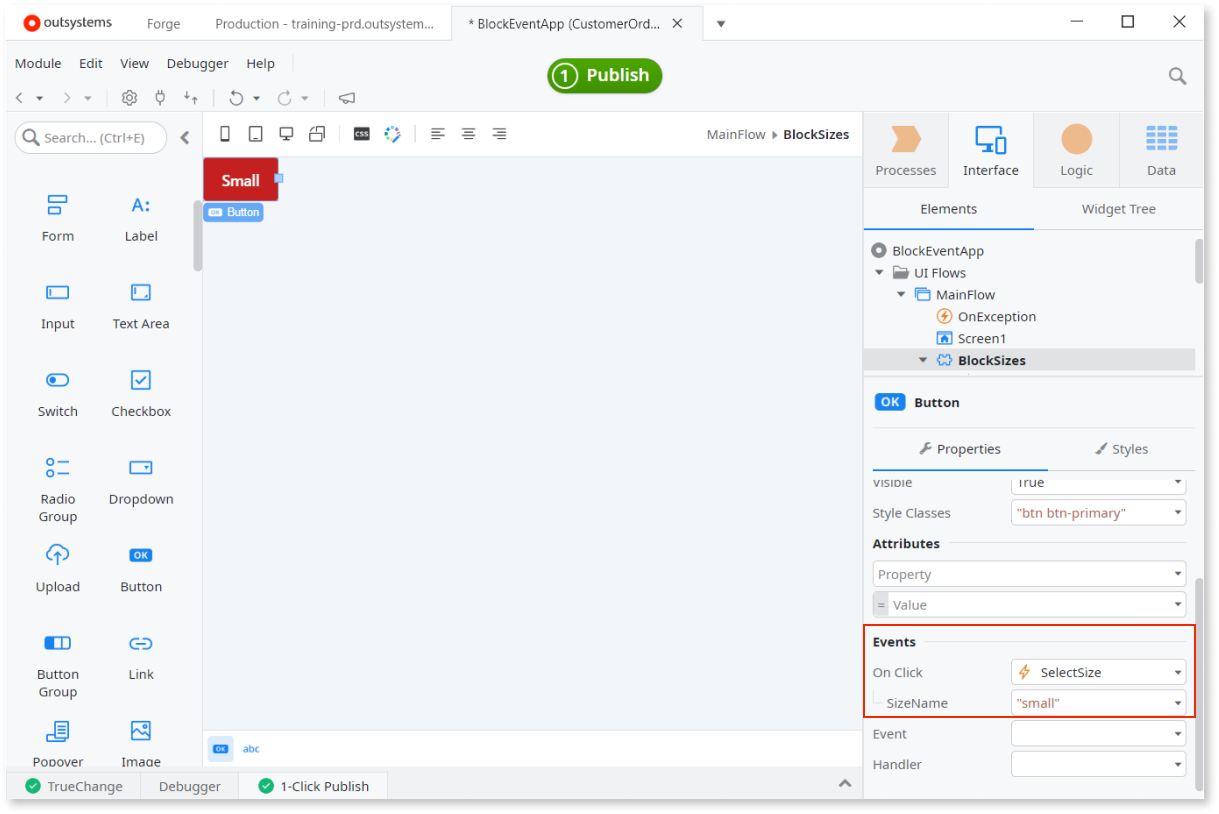 Use Events to Propagate Changes From a Block to the Parent - OutSystems ...