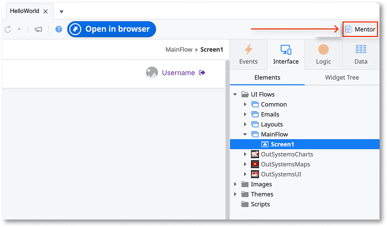 Modify an app with AI in ODC Studio - ODC Documentation