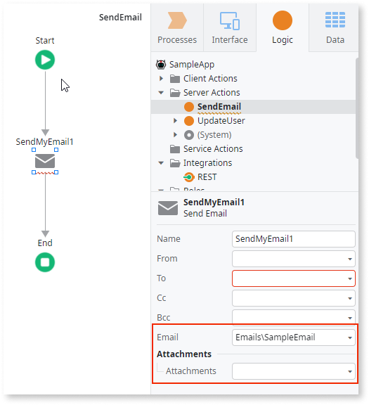 メールの送信 ODC Documentation