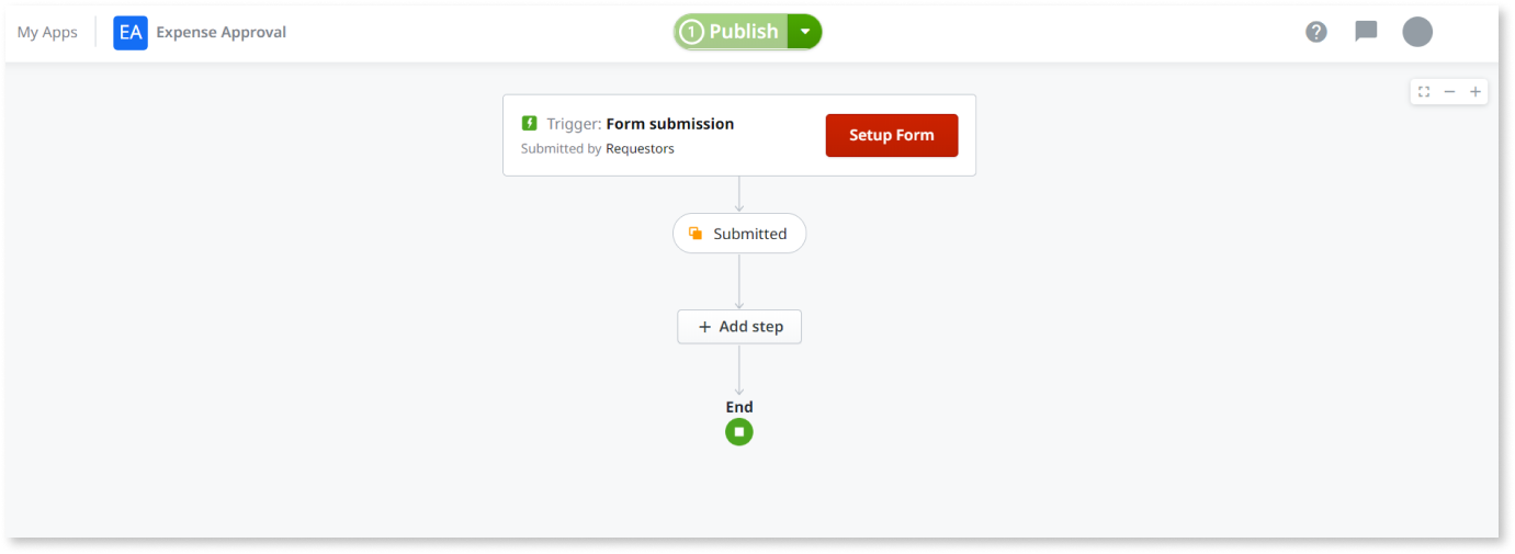 Workflow Builderアプリを最初から作成する - OutSystems 11 ドキュメンテーション