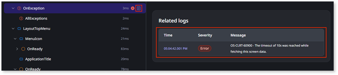 Traces - ODC Documentation