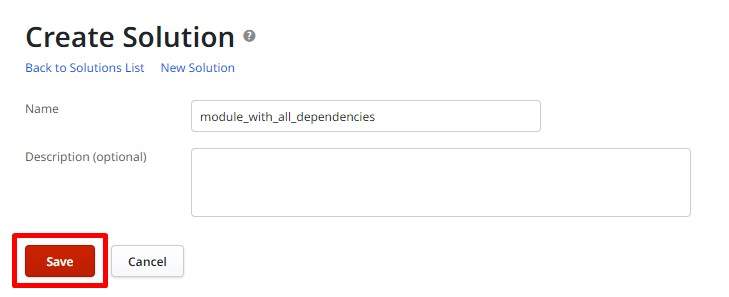 Creating and using a solution - OutSystems How to Guide