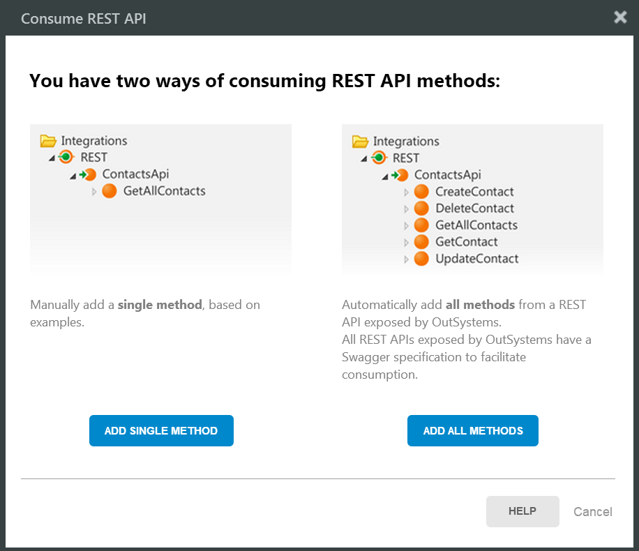 REST APIを利用する - OutSystems 10 ドキュメンテーション
