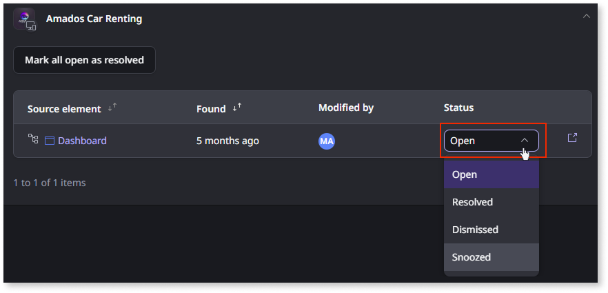 開発者としてCode qualityの使用を開始する - ODC Documentation