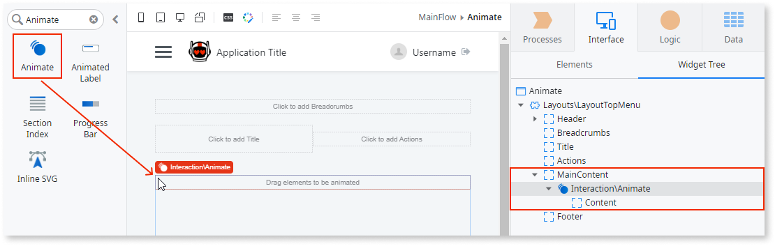 Animate - ODC Documentation