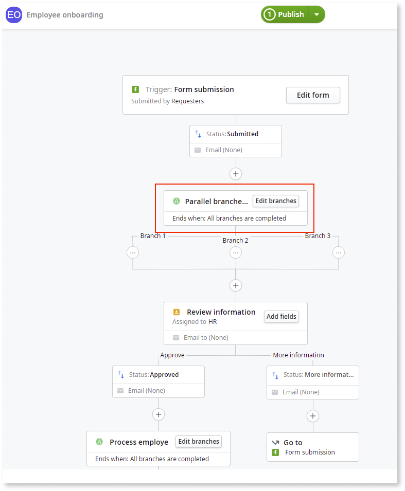 Workflow Builderアプリを最初から作成する - OutSystems 11 ドキュメンテーション