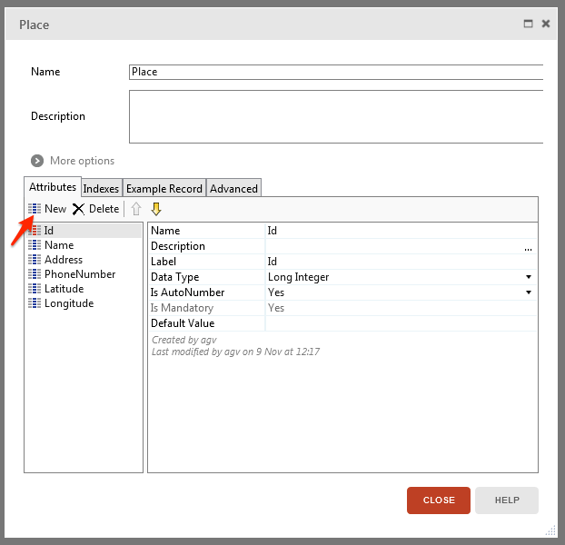 Create an Entity to Persist Data - OutSystems 10 Documentation