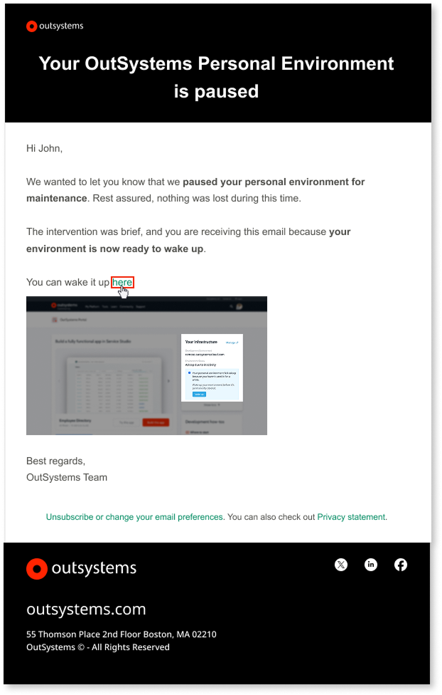 Error messages while connecting to your personal environment ...