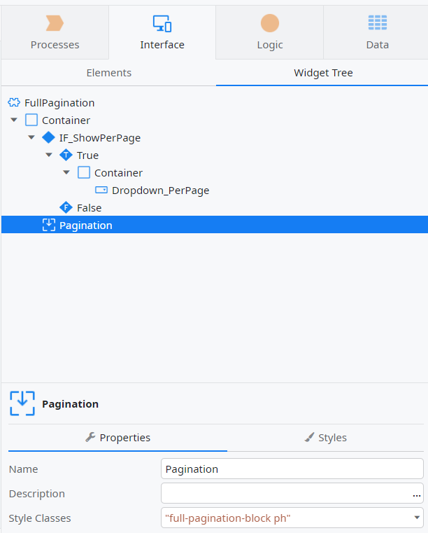 1ページあたりのレコード数のカスタマイズ - OutSystems 操作ガイド