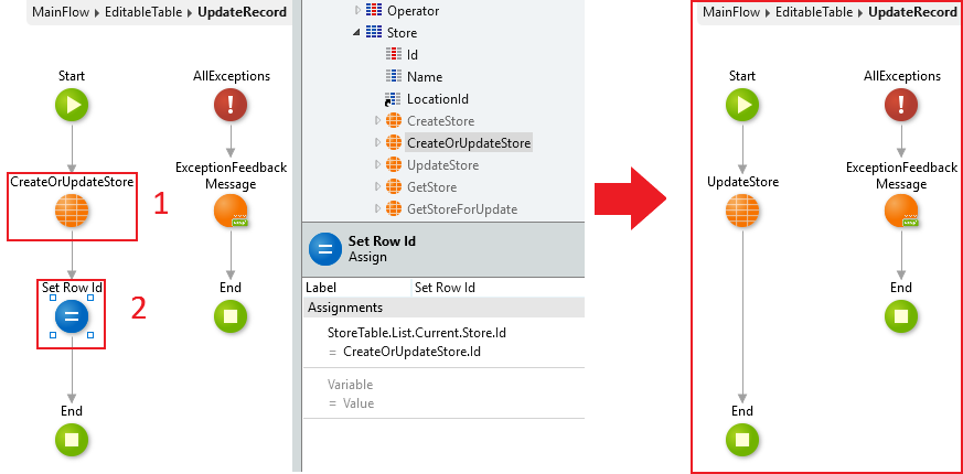 How to remove the Add or Delete features from an Editable Table