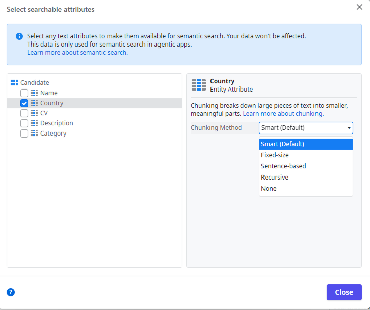 Use semantic search - ODC Documentation