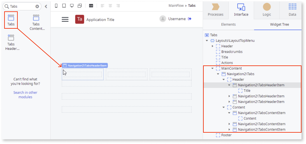 Tabs - ODC Documentation