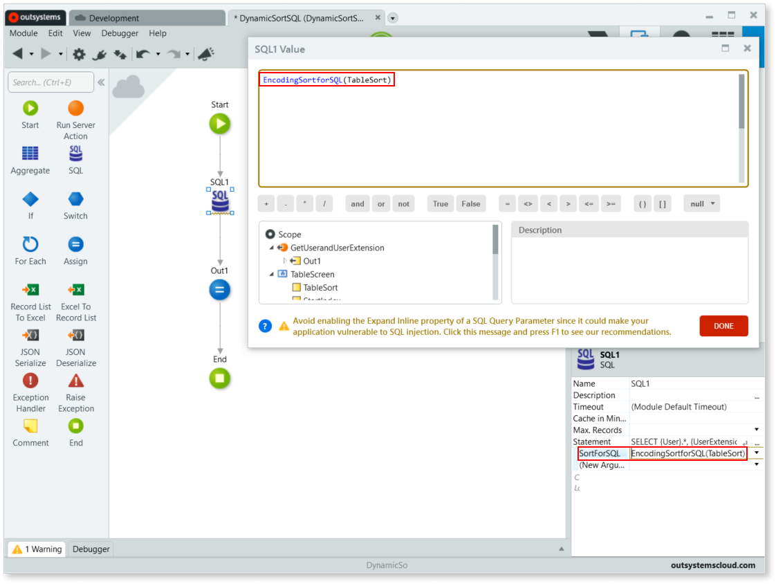 How to enable dynamic sorting in a table fed by a SQL query ...
