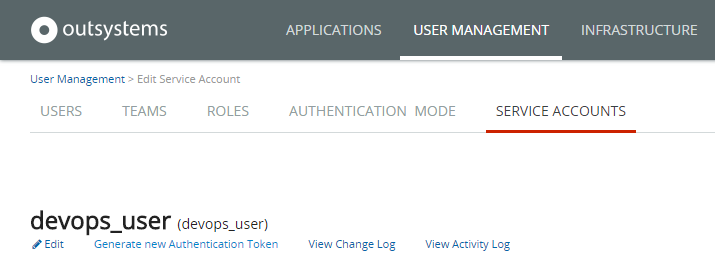 Configuring LifeTime authentication - OutSystems 11 Documentation